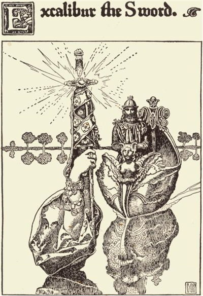 Picture Of Mythological Swords - Excalibur The Sword